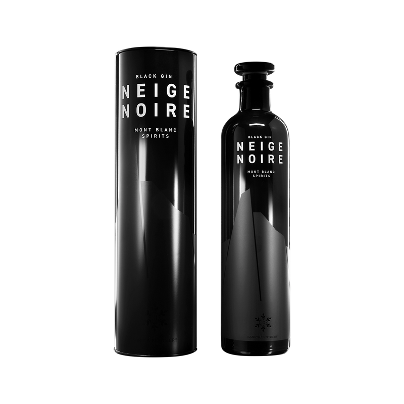 Neige Noire Black Gin con astuccio in latta