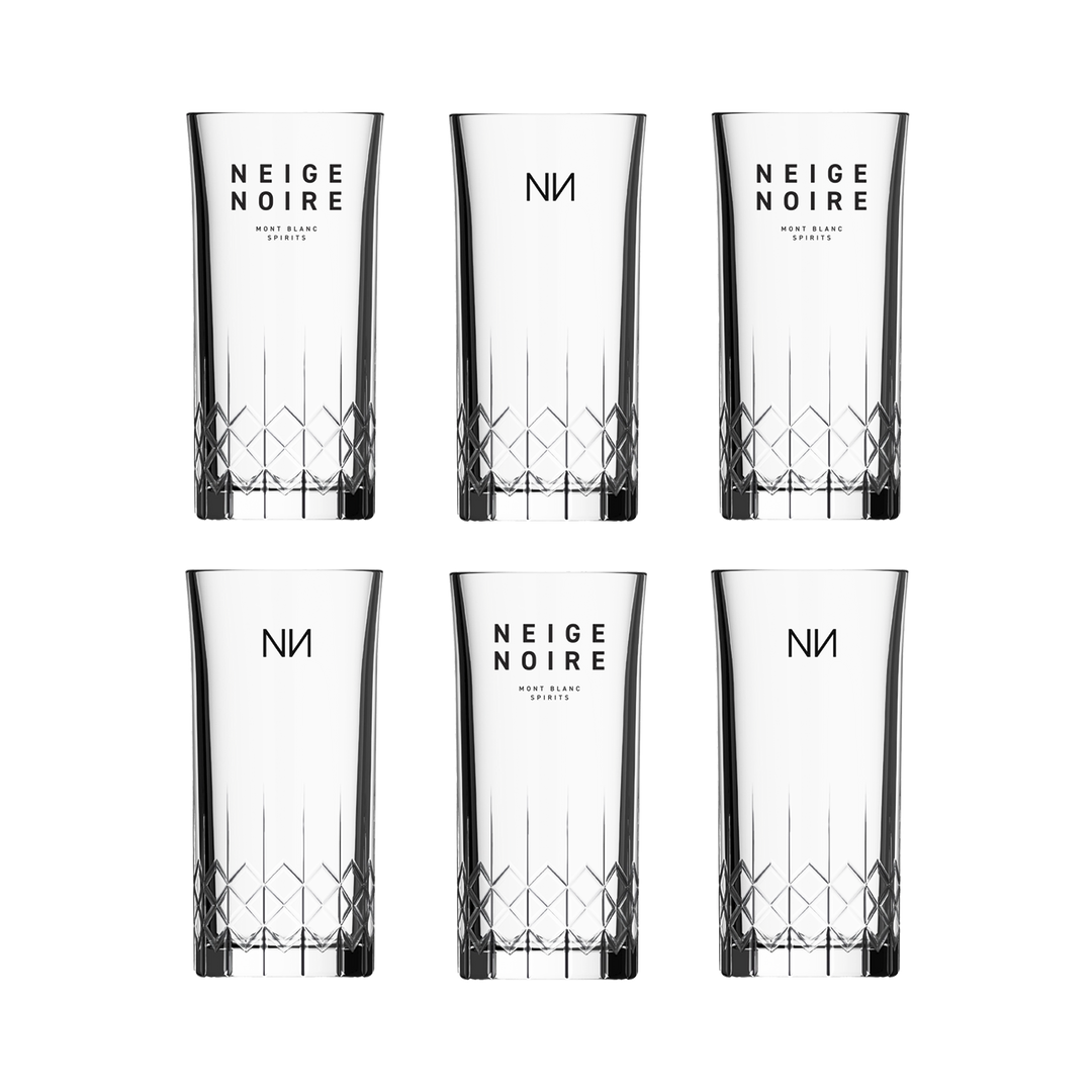 Set 6 Bicchieri Gin Tonic Neige Noire